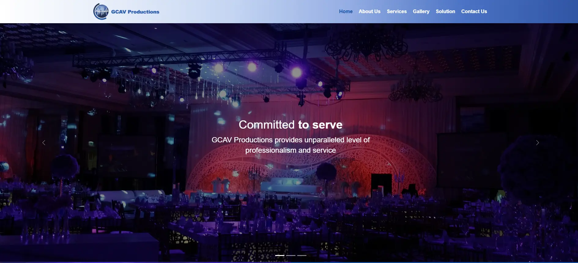 GC Rentals Website