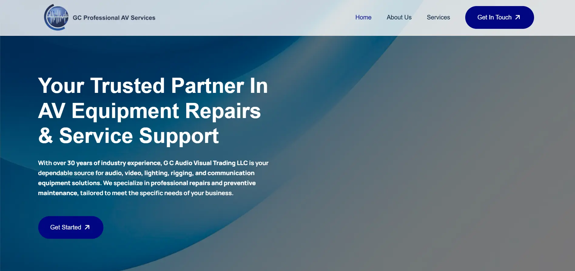 G C Pro Website