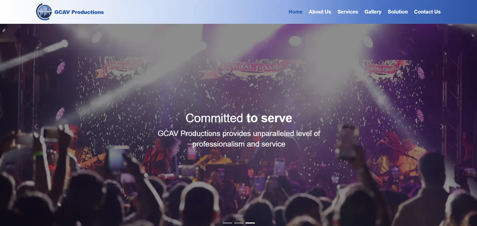 G C Rentals Website